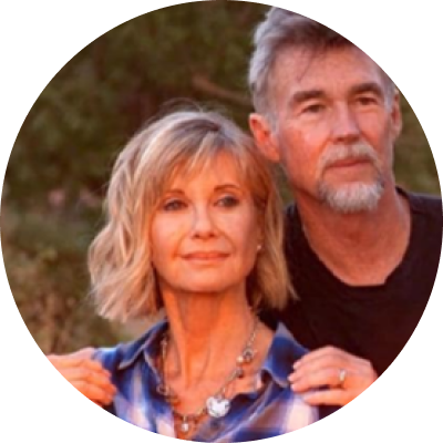 Olivia and John
